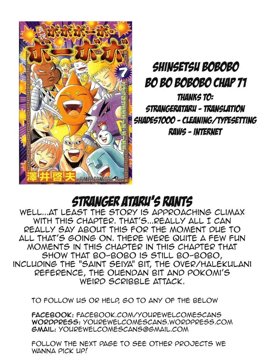 Shinsetsu Bobobo-bo Bo-bobo Chapter 71 19